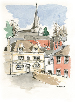 Patsy gamble art stroud greetings card